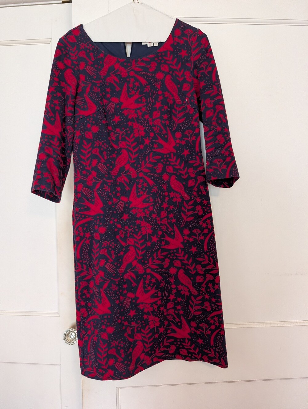 Boden Winifred Jersey Jacquard Dress